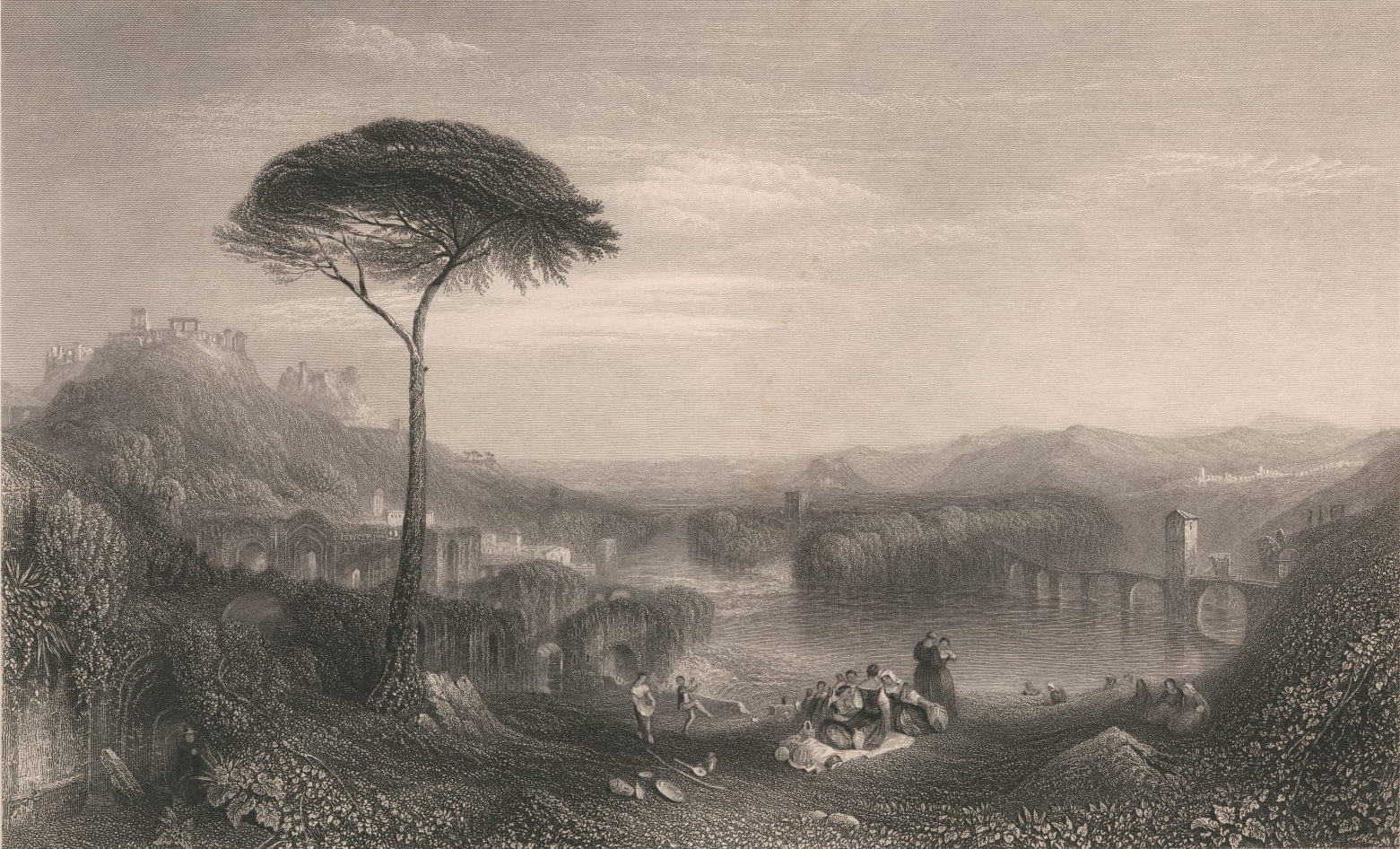 Romantic landscape